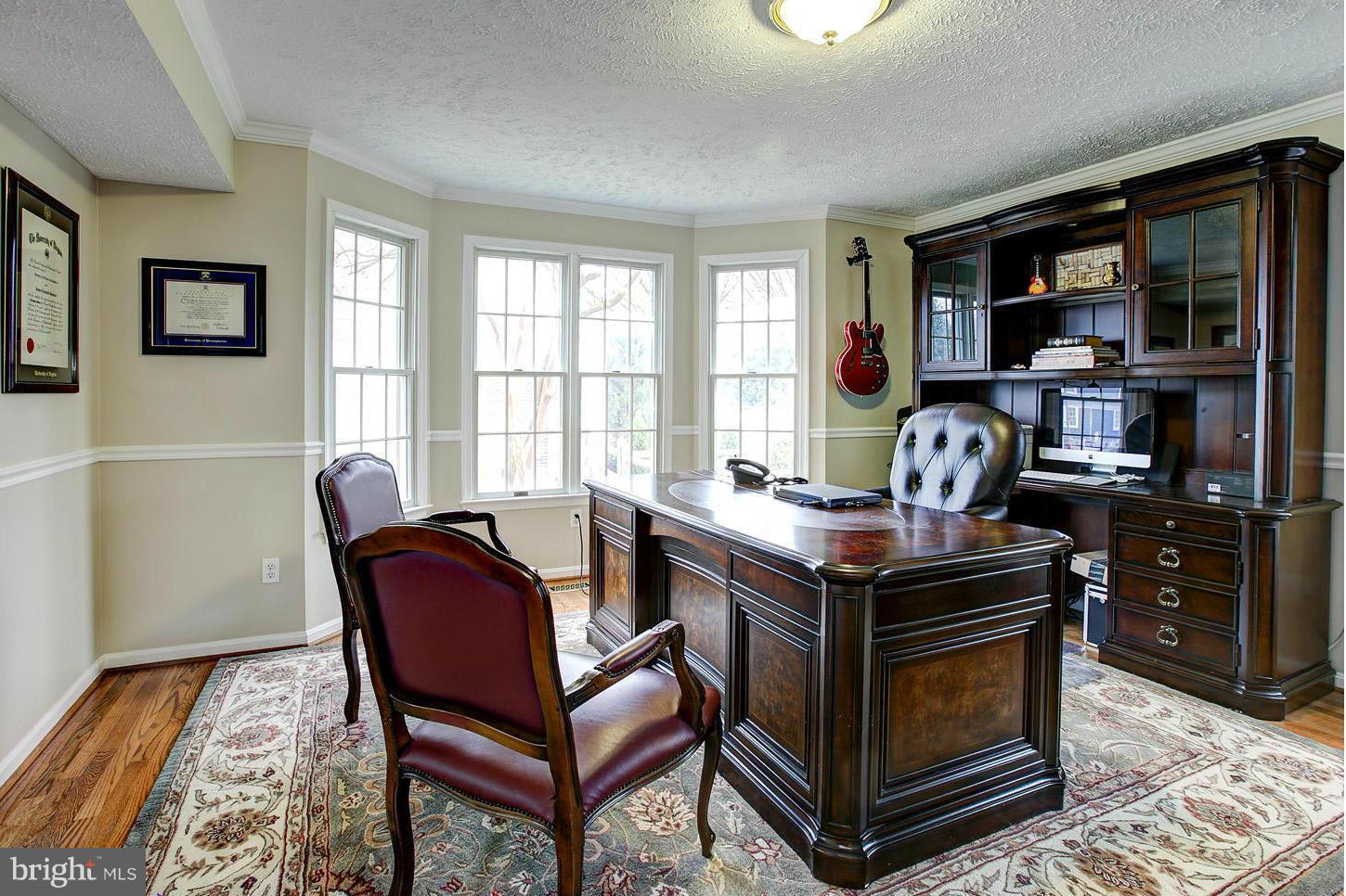 1474 Old Hickory Road Annapolis, MD 21409 - Photo 6 of 30 Dining Room/Office with Bay "bump-out"