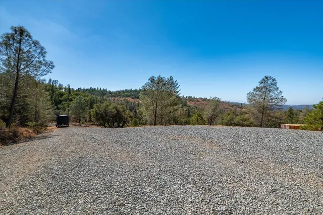 a view of an outdoor space and a yard
