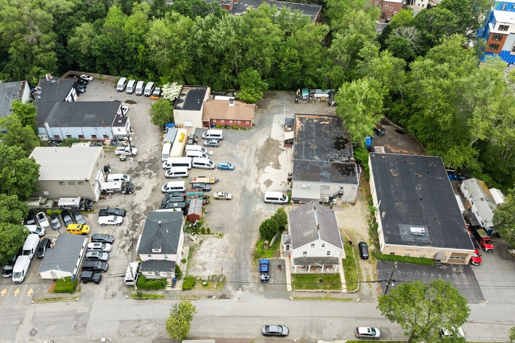 52-56 Dudley Street Arlington, MA 02476 - Photo 36 of 38 an aerial view of residential houses with outdoor space