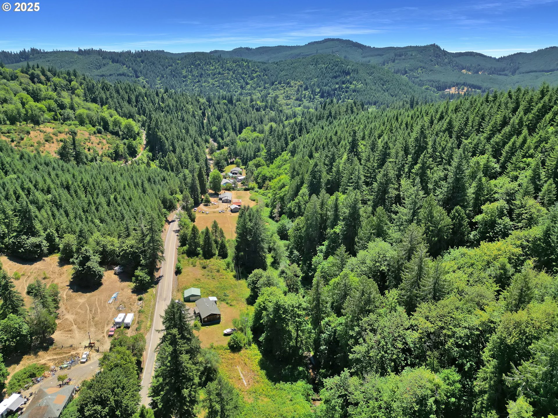 700 Upper Smith River Road Drain, OR 97435 - Photo 30 of 31 Drone View/UAV