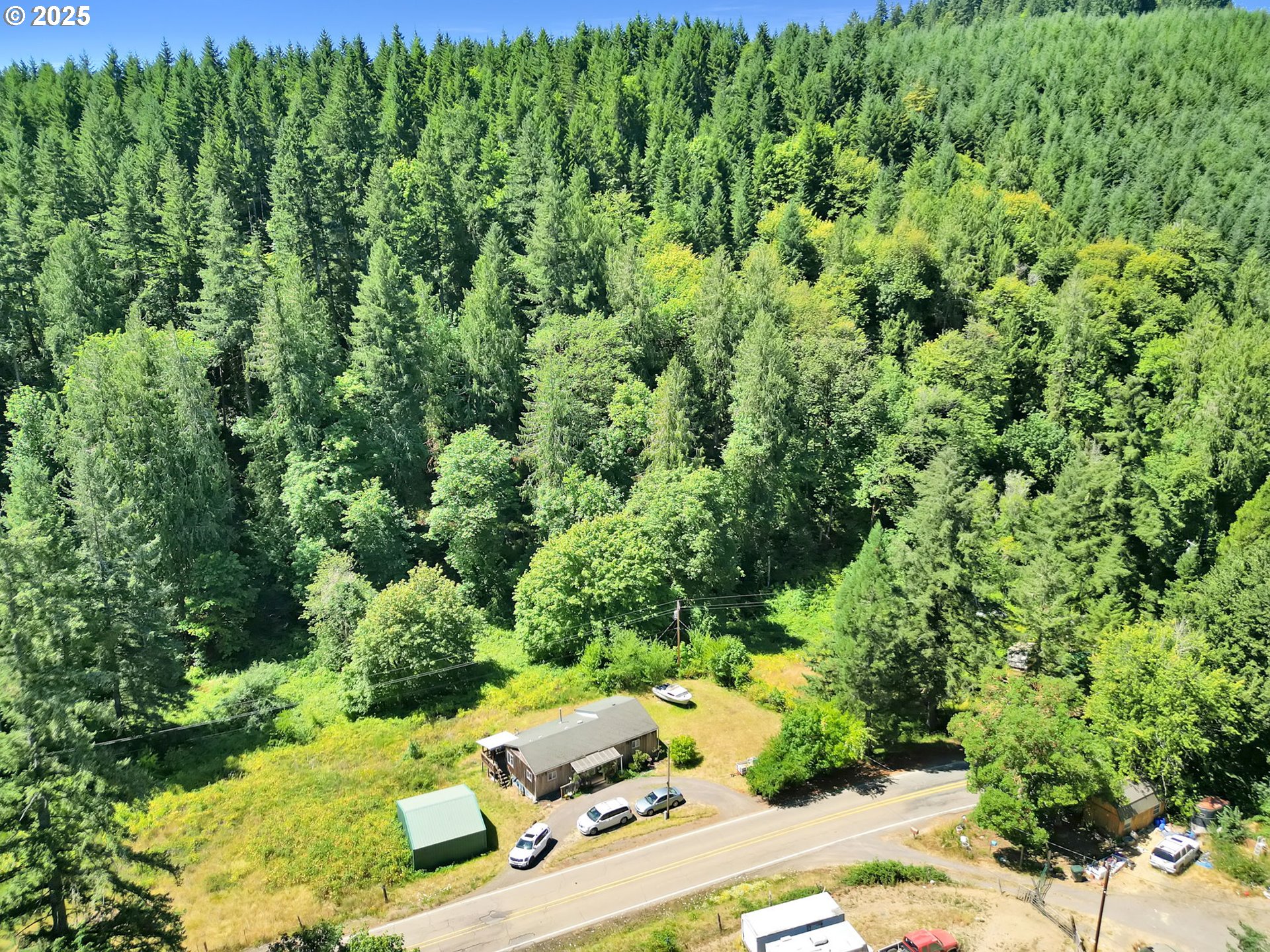 700 Upper Smith River Road Drain, OR 97435 - Photo 31 of 31 Drone View/UAV