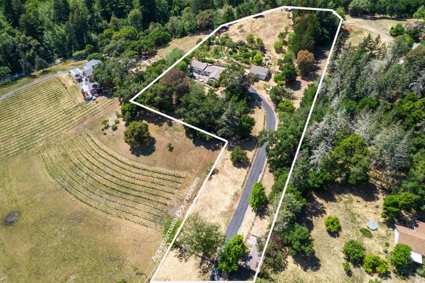 157 Happy Valley Road Santa Cruz, CA 95065 - Photo 2 of 45 a view of a backyard