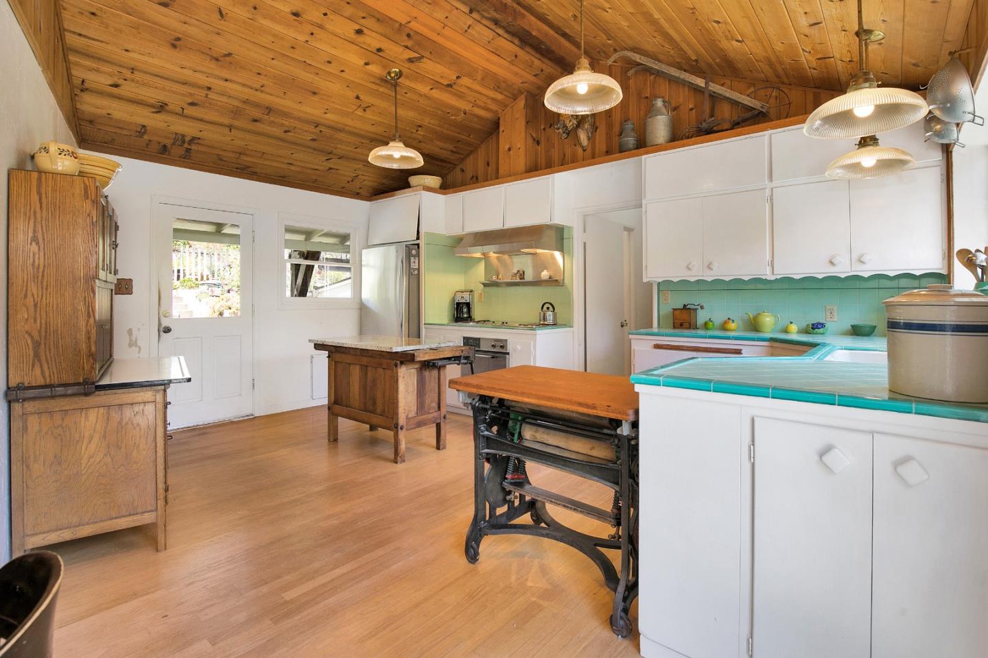 157 Happy Valley Road Santa Cruz, CA 95065 - Photo 17 of 45 a room with granite countertop furniture and a kitchen view
