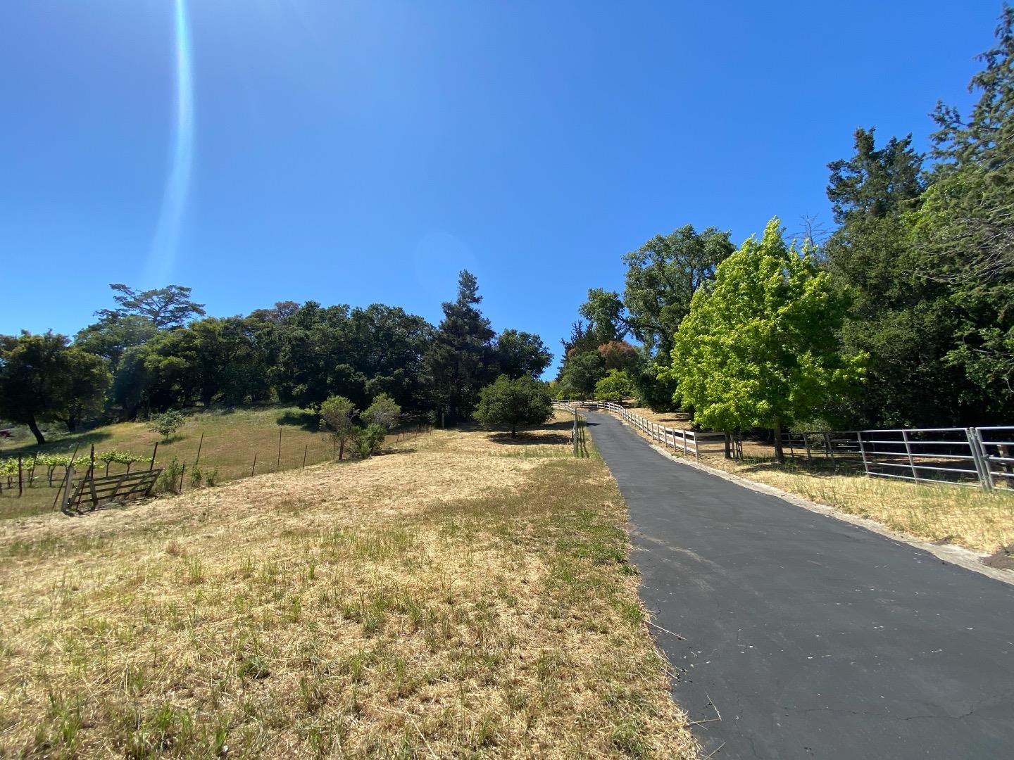 157 Happy Valley Road Santa Cruz, CA 95065 - Photo 42 of 45 a view of a swimming pool with a yard