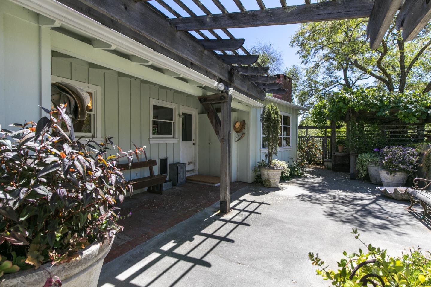 157 Happy Valley Road Santa Cruz, CA 95065 - Photo 7 of 45 a view of a house with yard and sitting area