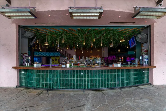 a outdoor space with patio lots of furniture