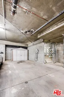 a view of parking garage