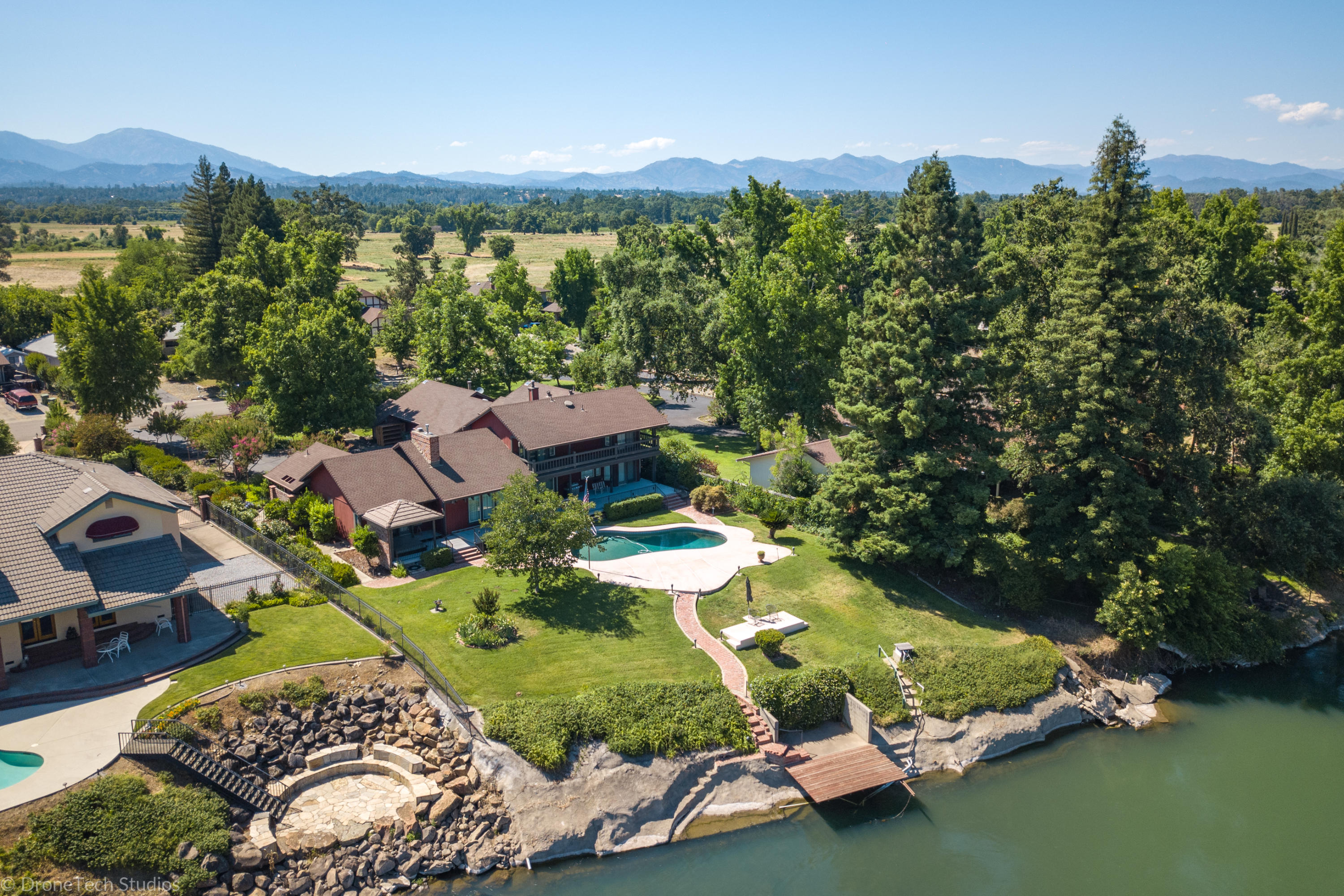 6251 Riverside Drive Redding, CA 96001 - Photo 1 of 61 DRONE WEST VIEW