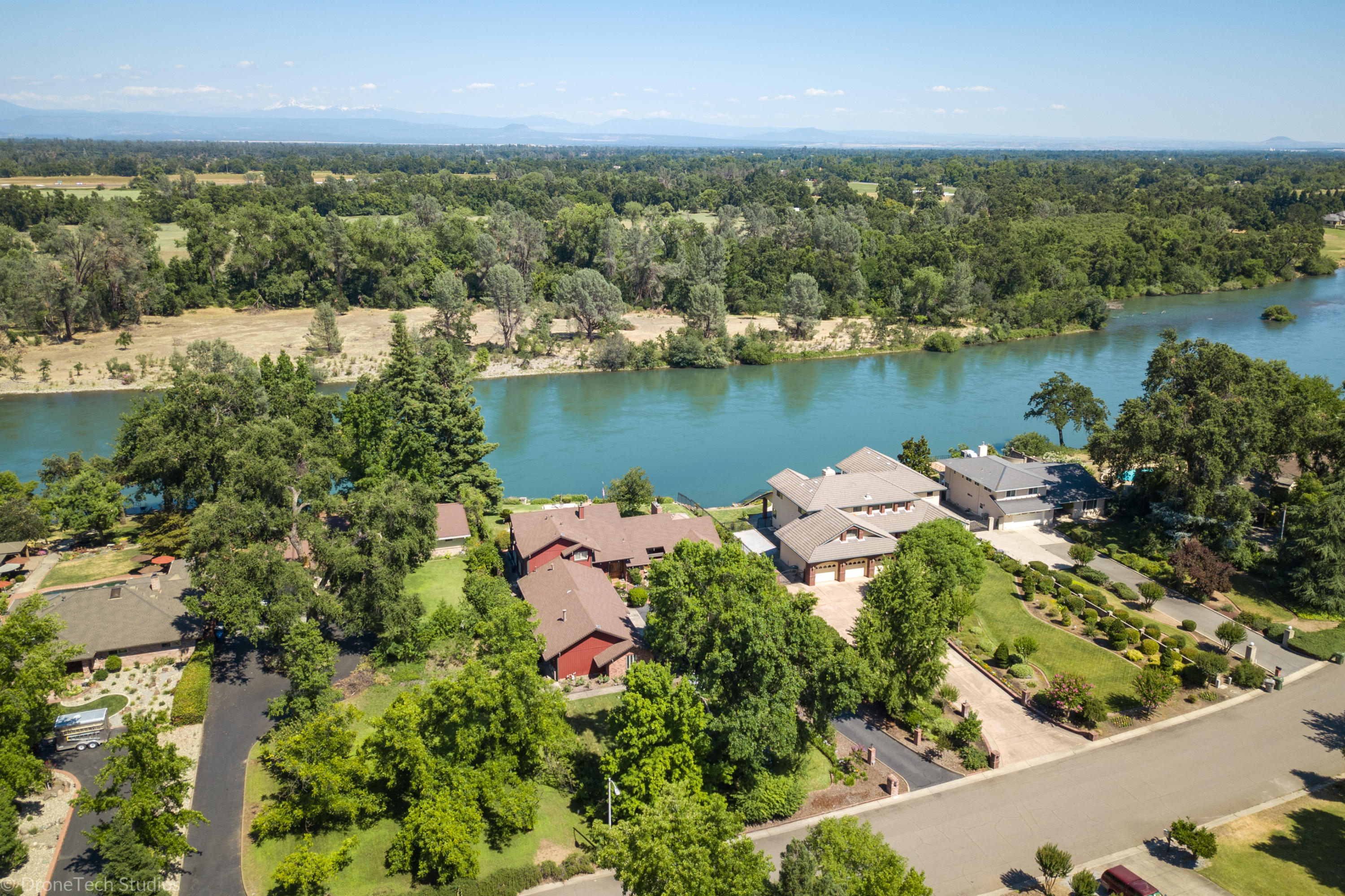 6251 Riverside Drive Redding, CA 96001 - Photo 56 of 61 DRONE EAST VIEW