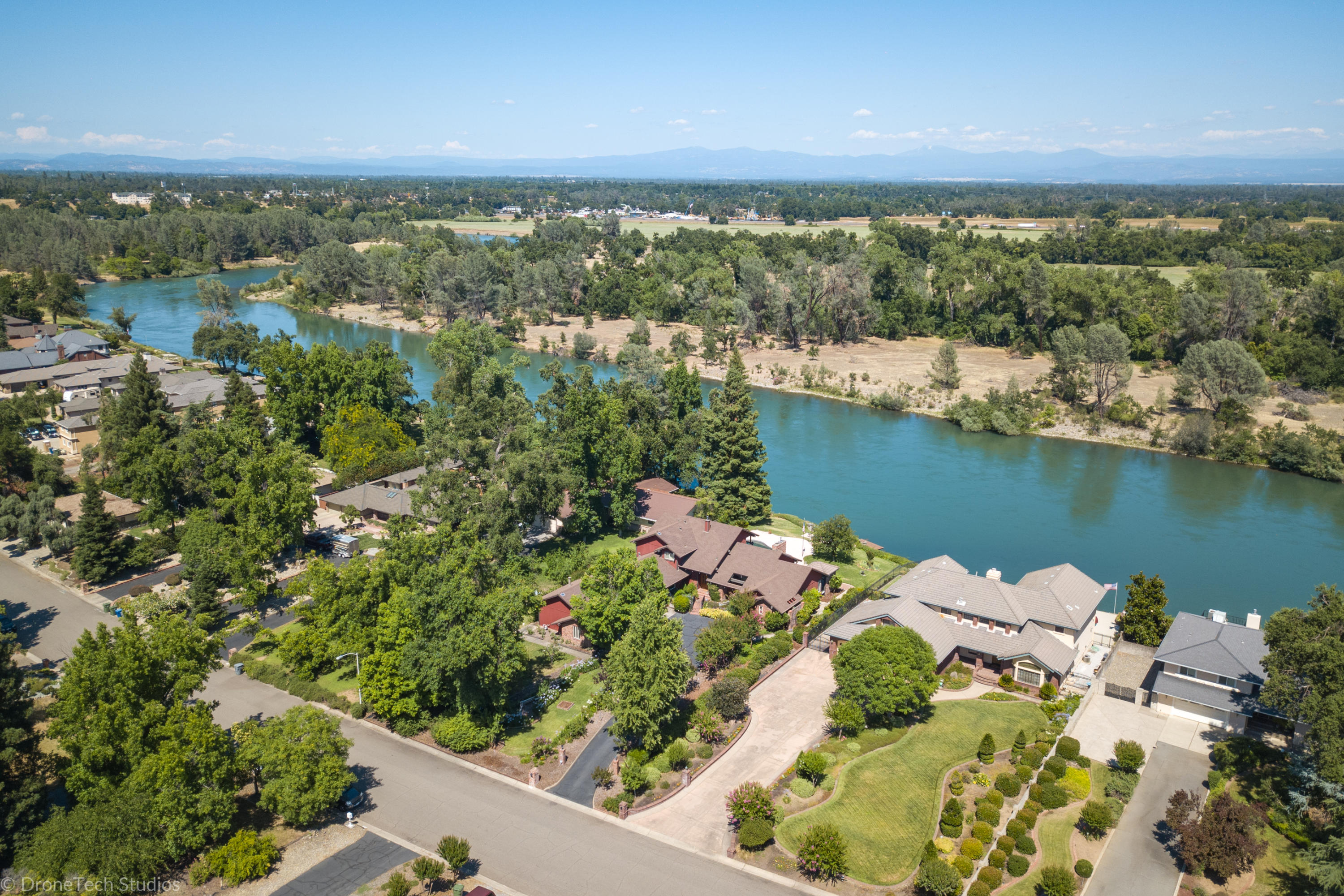 6251 Riverside Drive Redding, CA 96001 - Photo 59 of 61 DRONE VIEW NORTH2