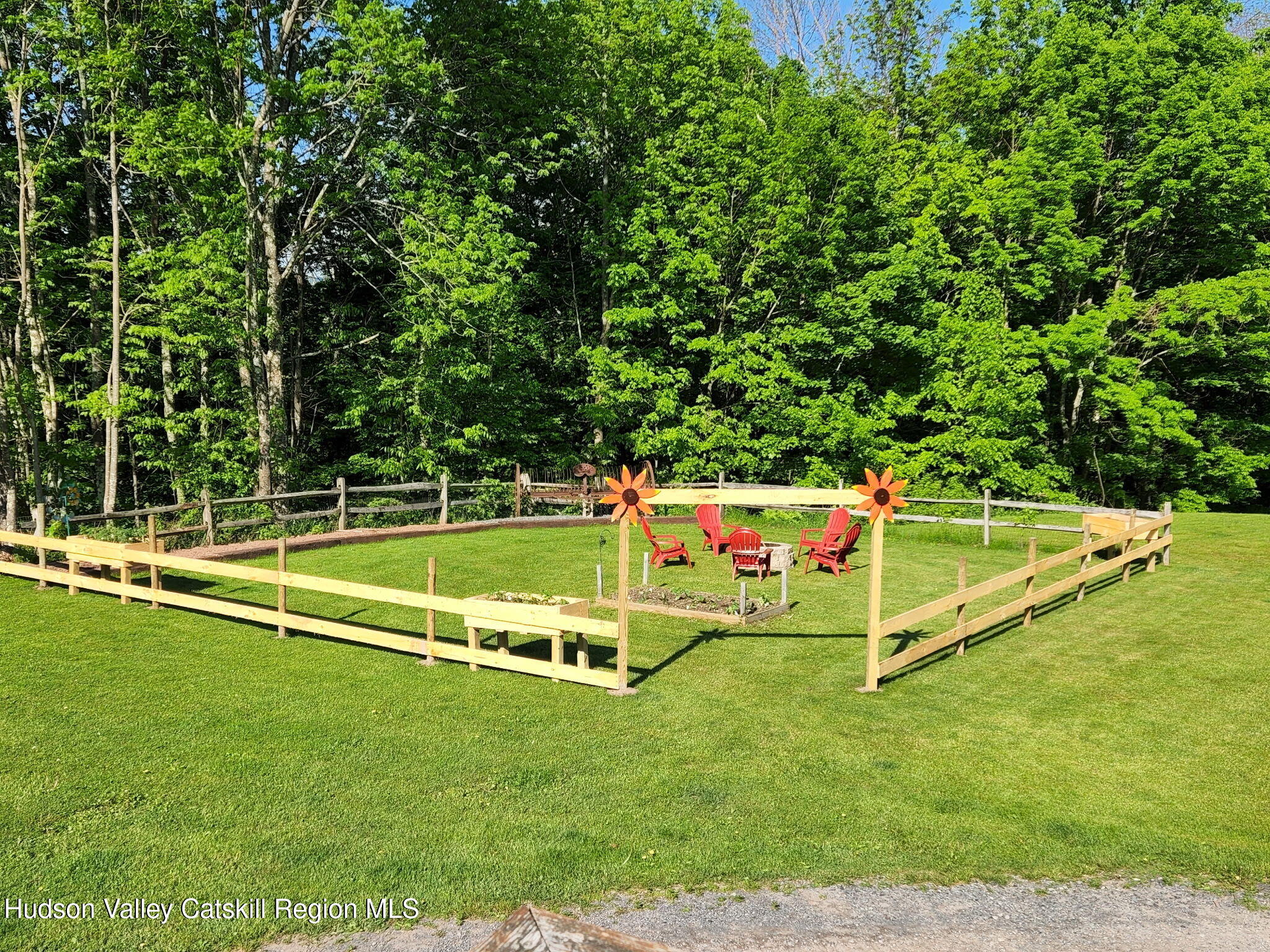 398 North Lake Road Hunter, NY 12436 - Photo 36 of 41 Courtyard Summer