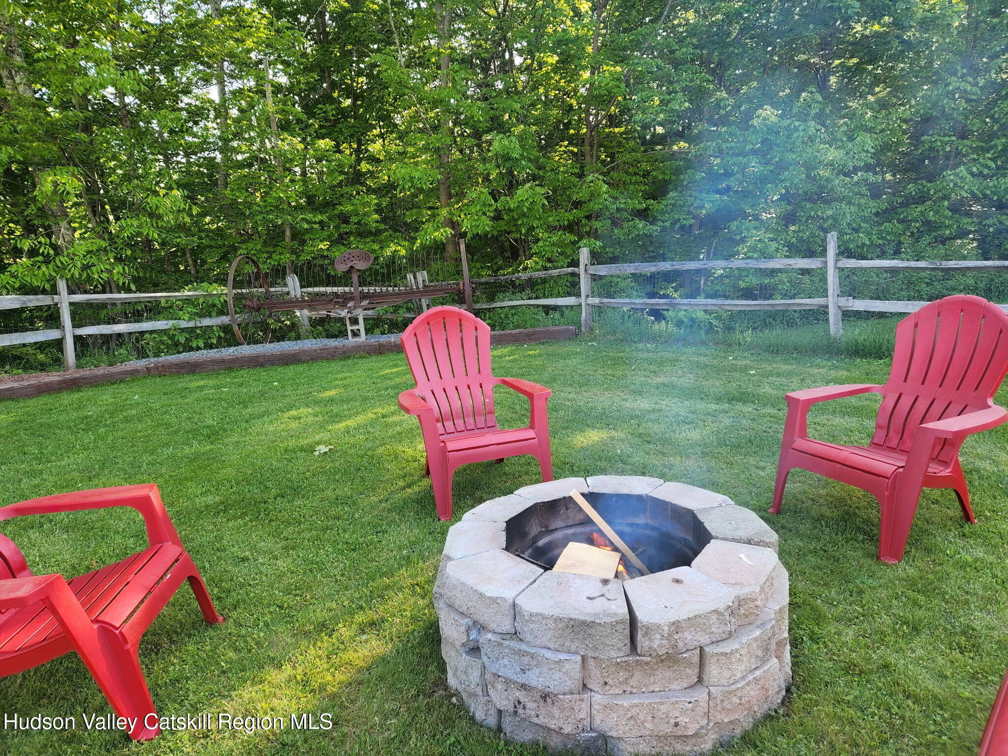 398 North Lake Road Hunter, NY 12436 - Photo 38 of 41 Courtyard Summer