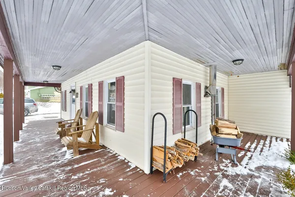 a view of an entryway with staircase