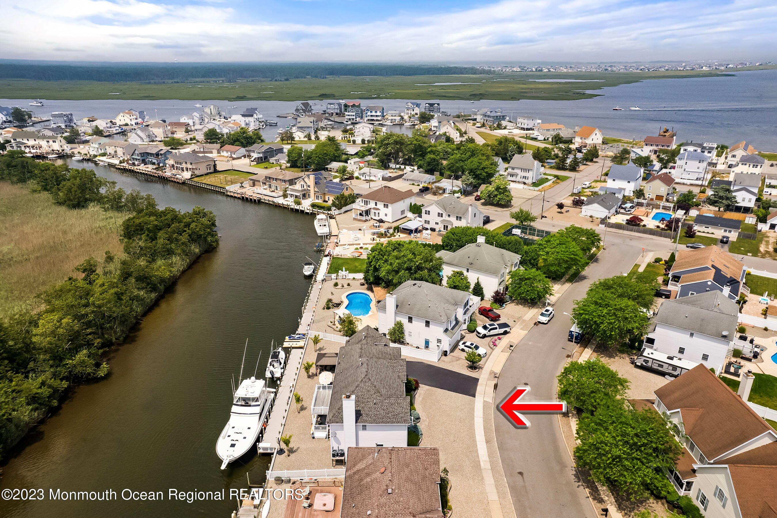 1716 Key West Road Forked River, NJ 08731 - Photo 7 of 51 05-Aerial2 ARROW