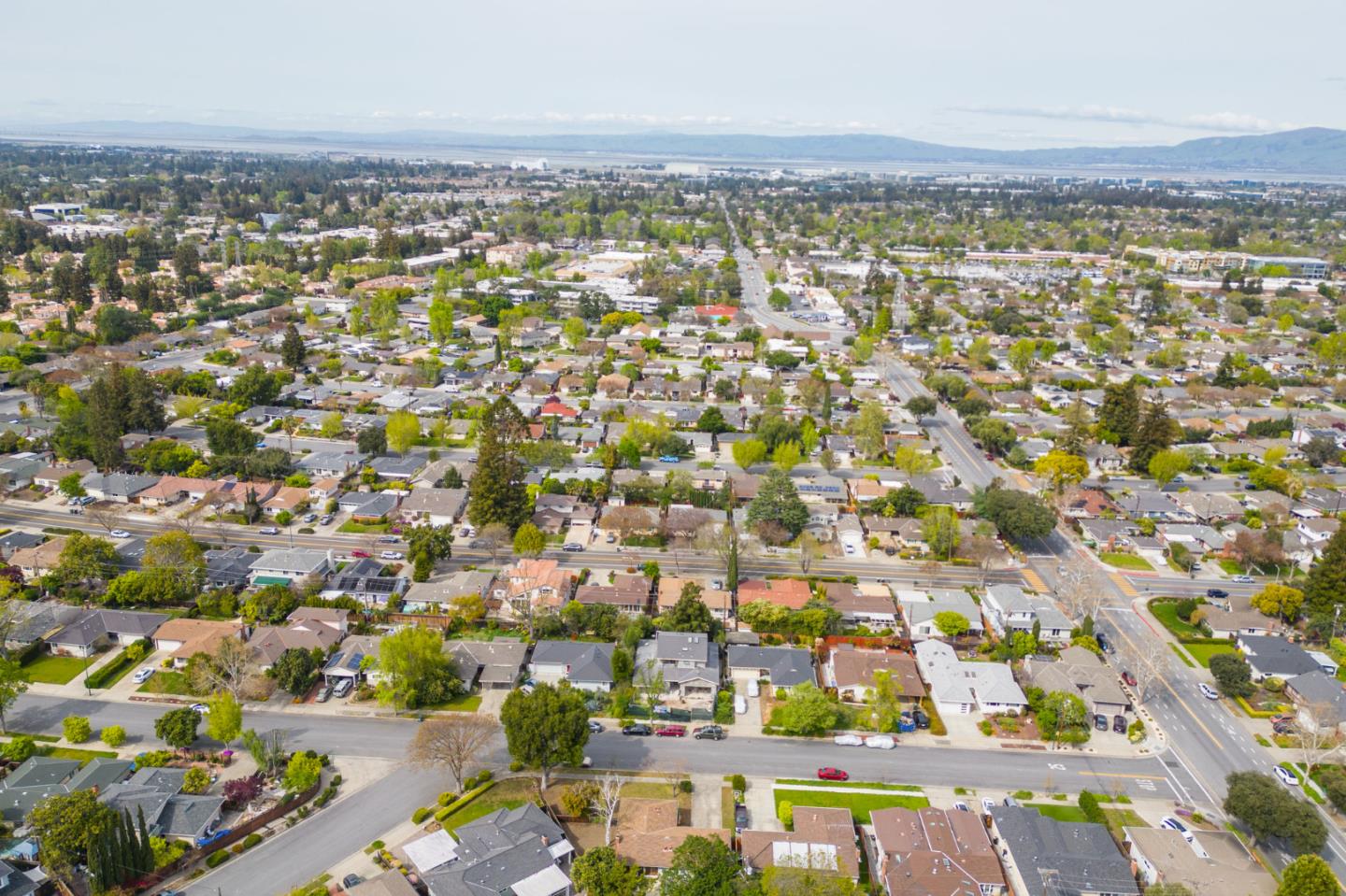 1222 Morningside Drive Sunnyvale, CA 94087 - Photo 30 of 34 an aerial view of multiple house