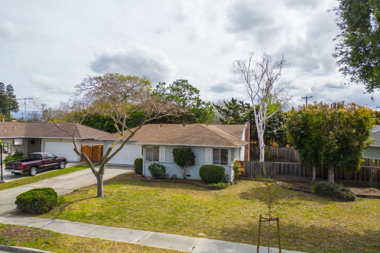 1222 Morningside Drive Sunnyvale, CA 94087 - Photo 3 of 34 a front view of a house with garden