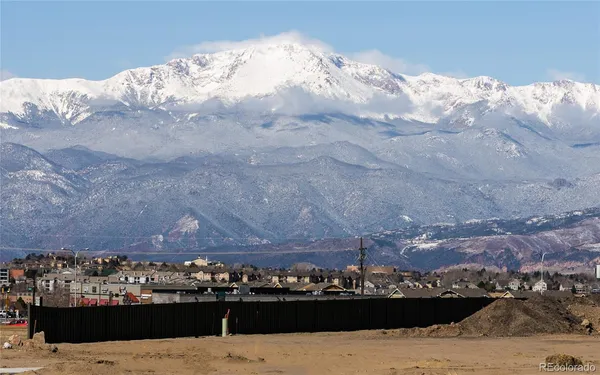 a view of lake and mountain