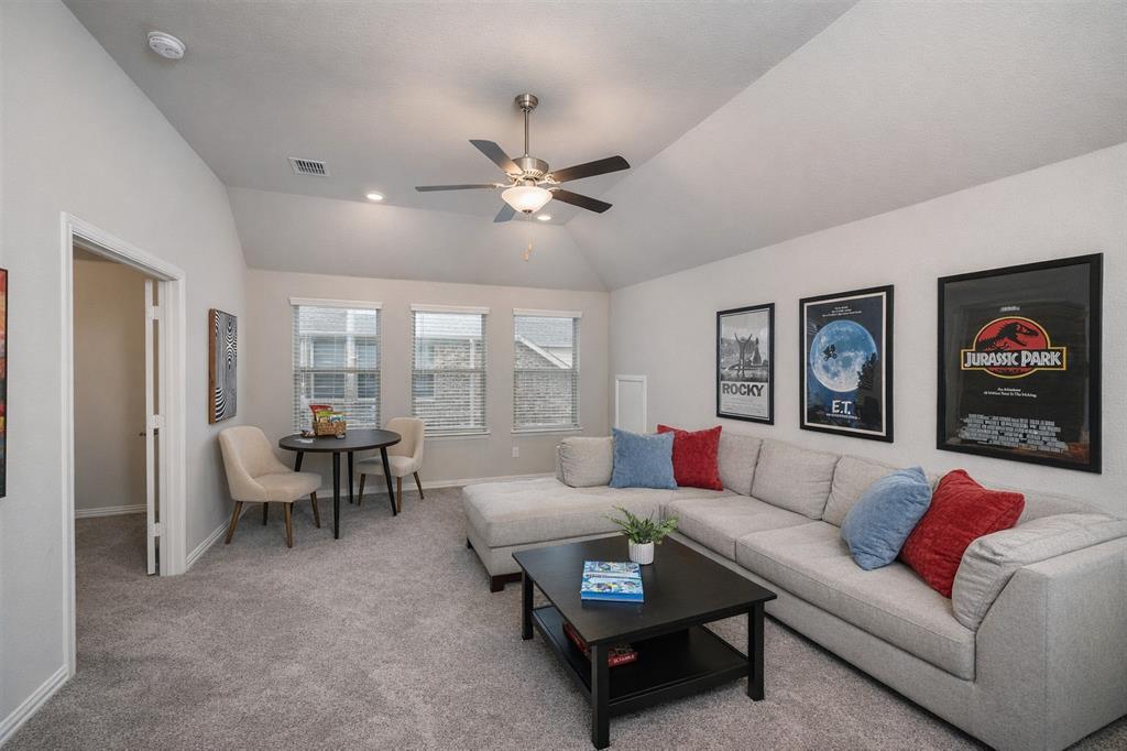 6713 Windham Way Plano, TX 75023 - Photo 20 of 33 Imaging all of the family fun in the oversized game room. - Virtually Staged