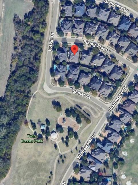 1909 Rising Star Drive Allen, TX 75013 - Photo 26 of 26 Aerial view of property's location