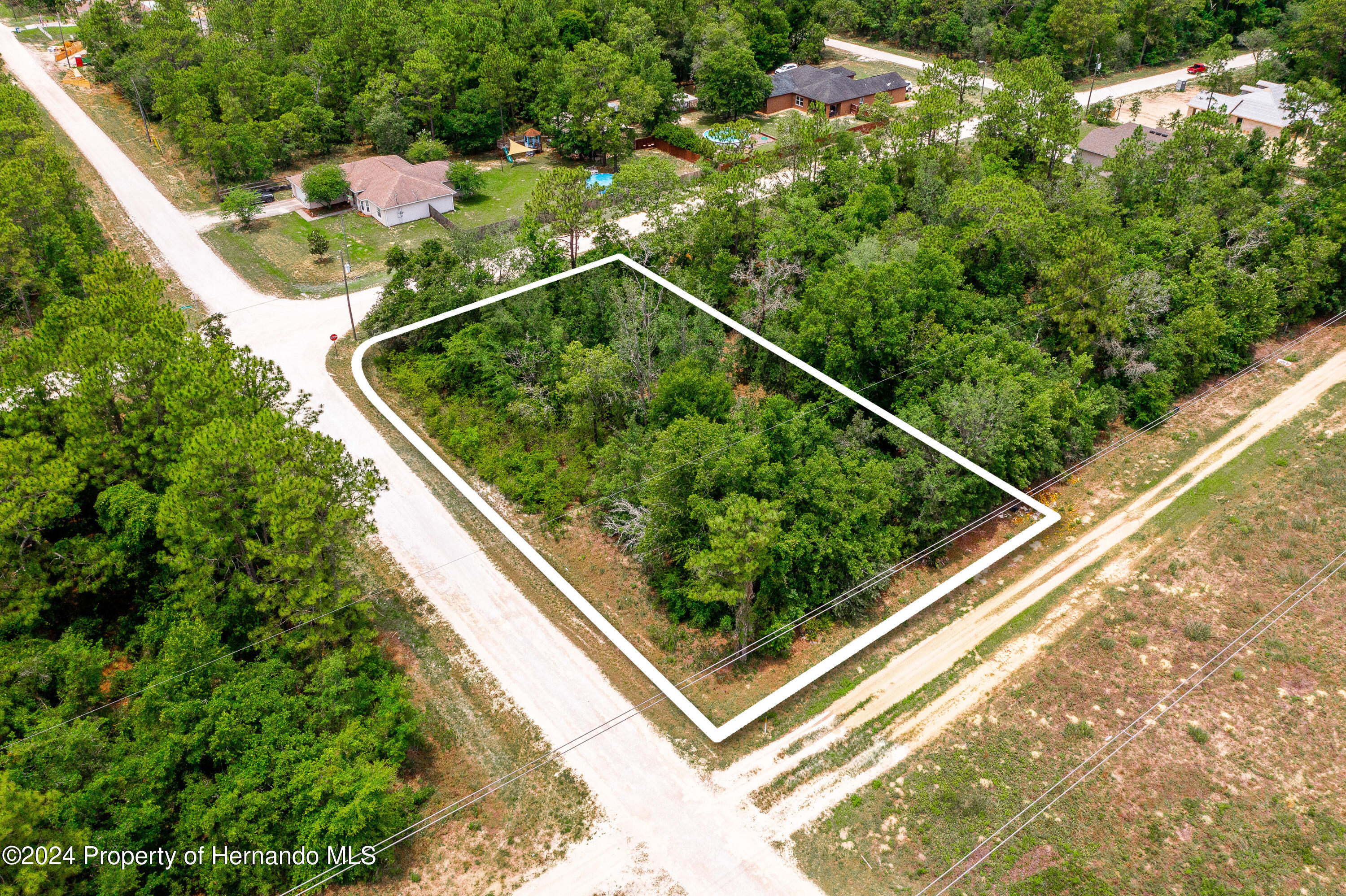 13500 Downy Woodpecker Road Weeki Wachee, FL 34614 - Photo 24 of 28 a view of a small yard