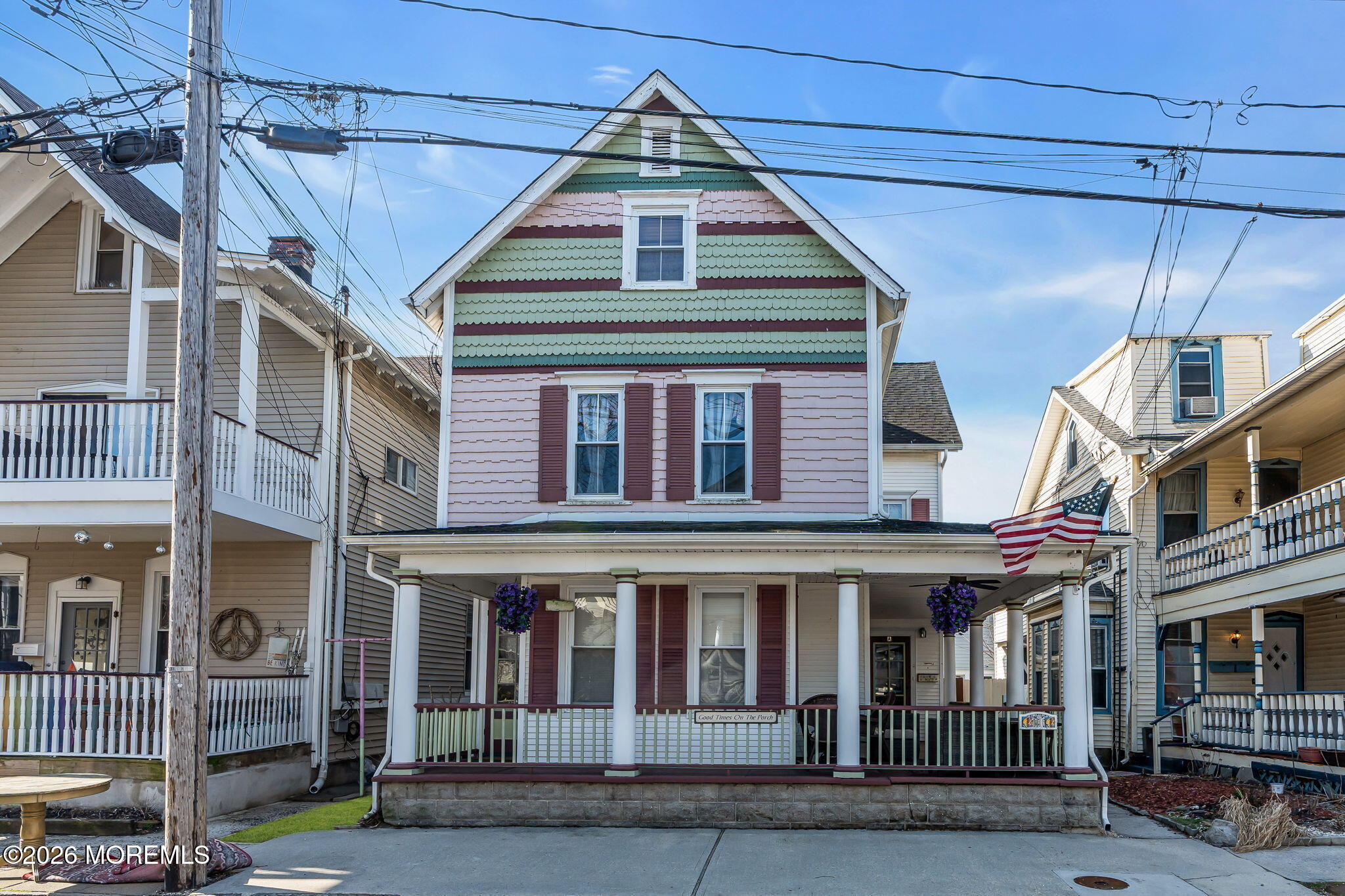 110 Mt Tabor Way, Unit B Ocean Grove, NJ 07756 - Photo 1 of 17 a front view of a residential apartment building with a yard