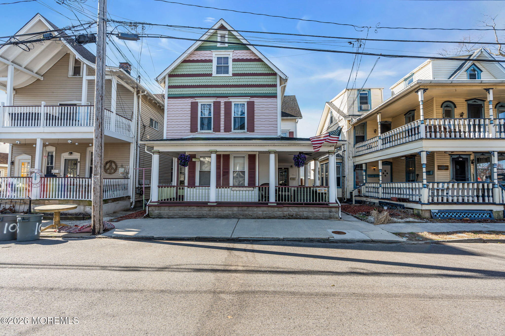 110 Mt Tabor Way, Unit B Ocean Grove, NJ 07756 - Photo 16 of 17 a front view of residential houses with street