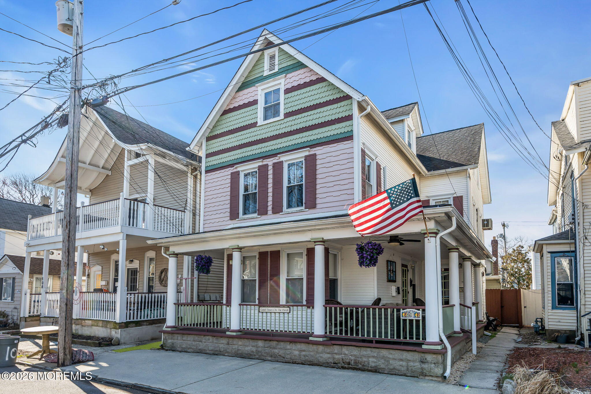 110 Mt Tabor Way, Unit B Ocean Grove, NJ 07756 - Photo 3 of 17 a view of a brick house with large windows
