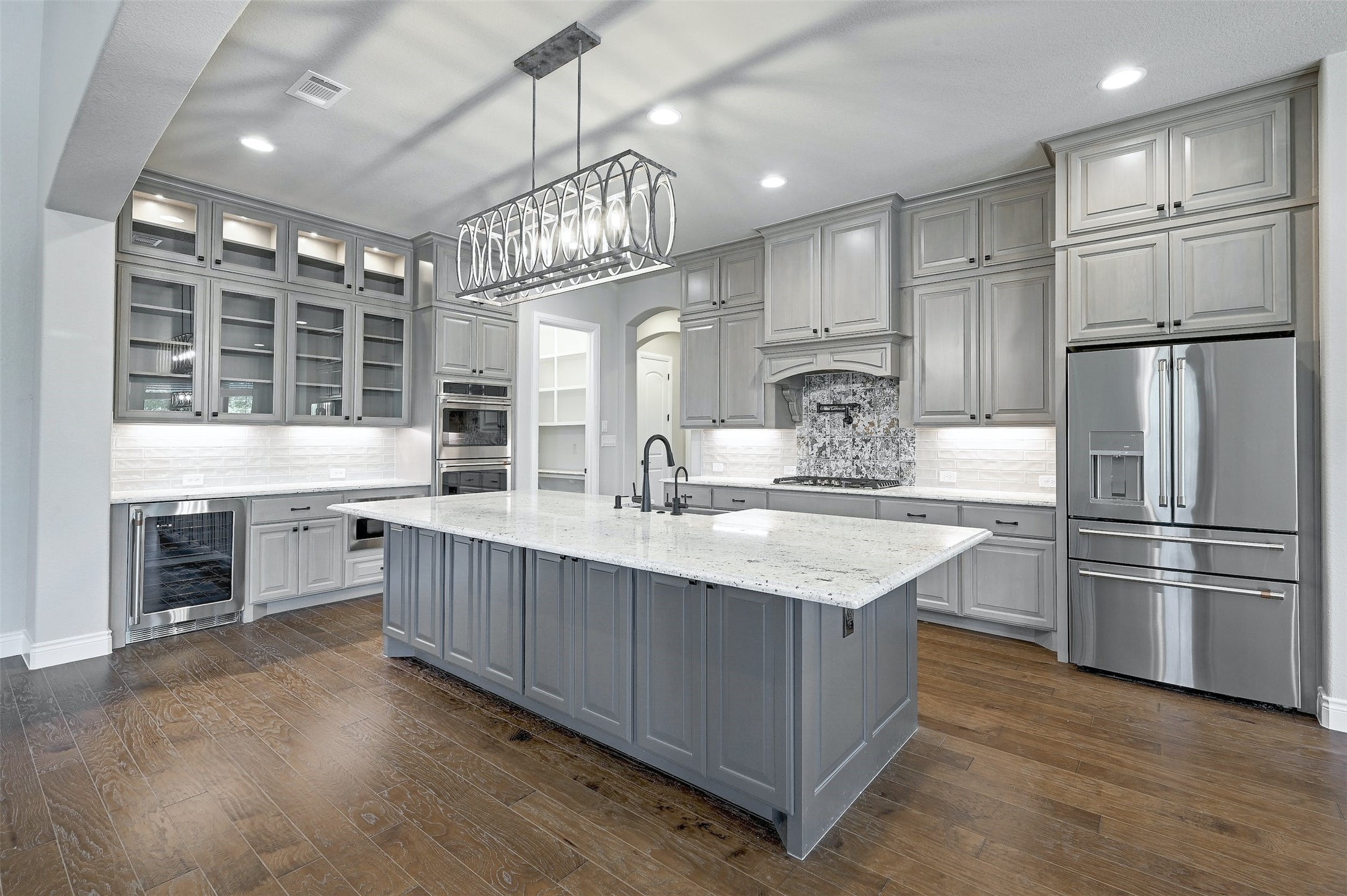 705 Abrams Rd in Georgetown offers you the opportunity for having fun while cooking in the gourmet kitchen.