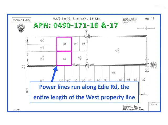 $40,000 | 20-ac Edie Road, Hinkley, CA 92347