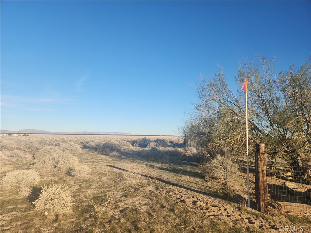 20-ac Edie Road Hinkley, CA 92347 - Photo 3 of 13 a view of a yard with wooden fence