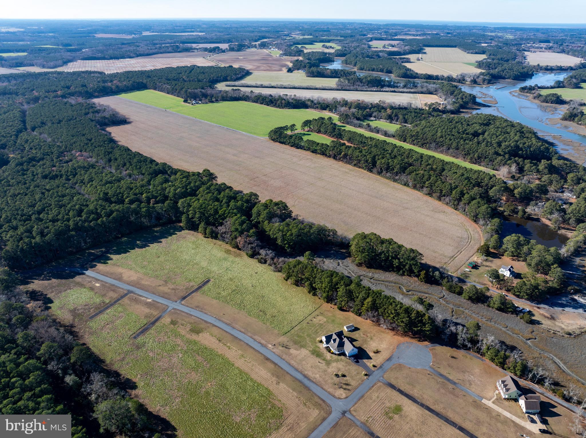 Folly Creek Road Accomac, VA 23301 - Photo 13 of 15 an aerial view of a city and mountain view
