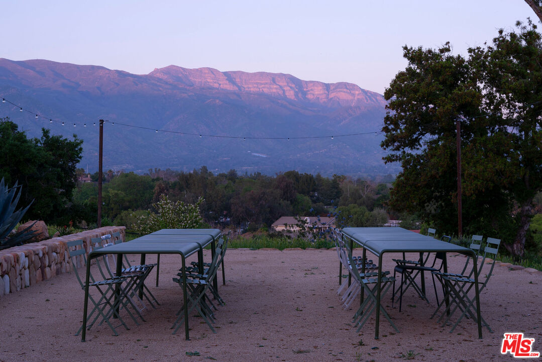 San Antonio Street Ojai, CA 93023 - Photo 58 of 73 a view of a table and chairs in patio
