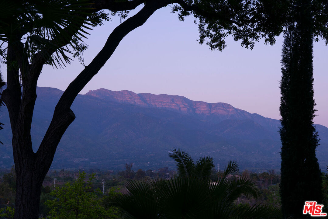 San Antonio Street Ojai, CA 93023 - Photo 73 of 73 a view of a house with a mountain in the background