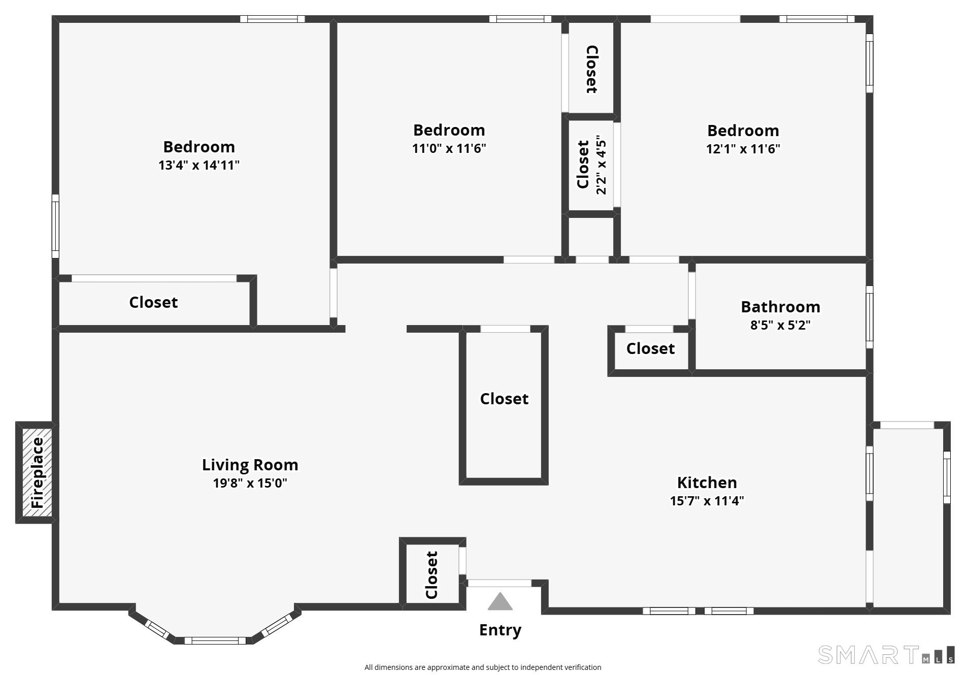 16 Philip Road Manchester, CT 06040 - Photo 23 of 23 First Floor , Floor Plan