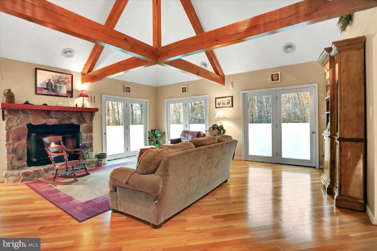 1294 Glatco Lodge Road Hanover, PA 17331 - Photo 15 of 67 Propane gas stone fireplace