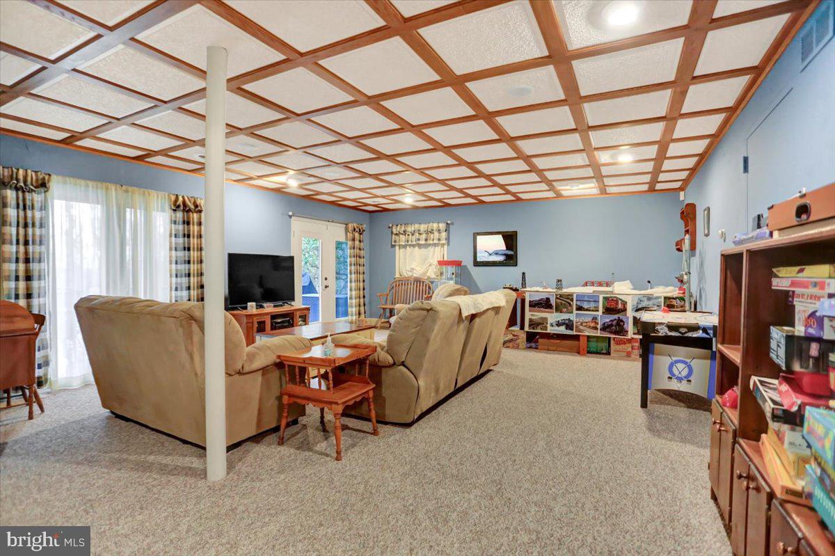 1294 Glatco Lodge Road Hanover, PA 17331 - Photo 40 of 67 Finished lower level with custom ceiling