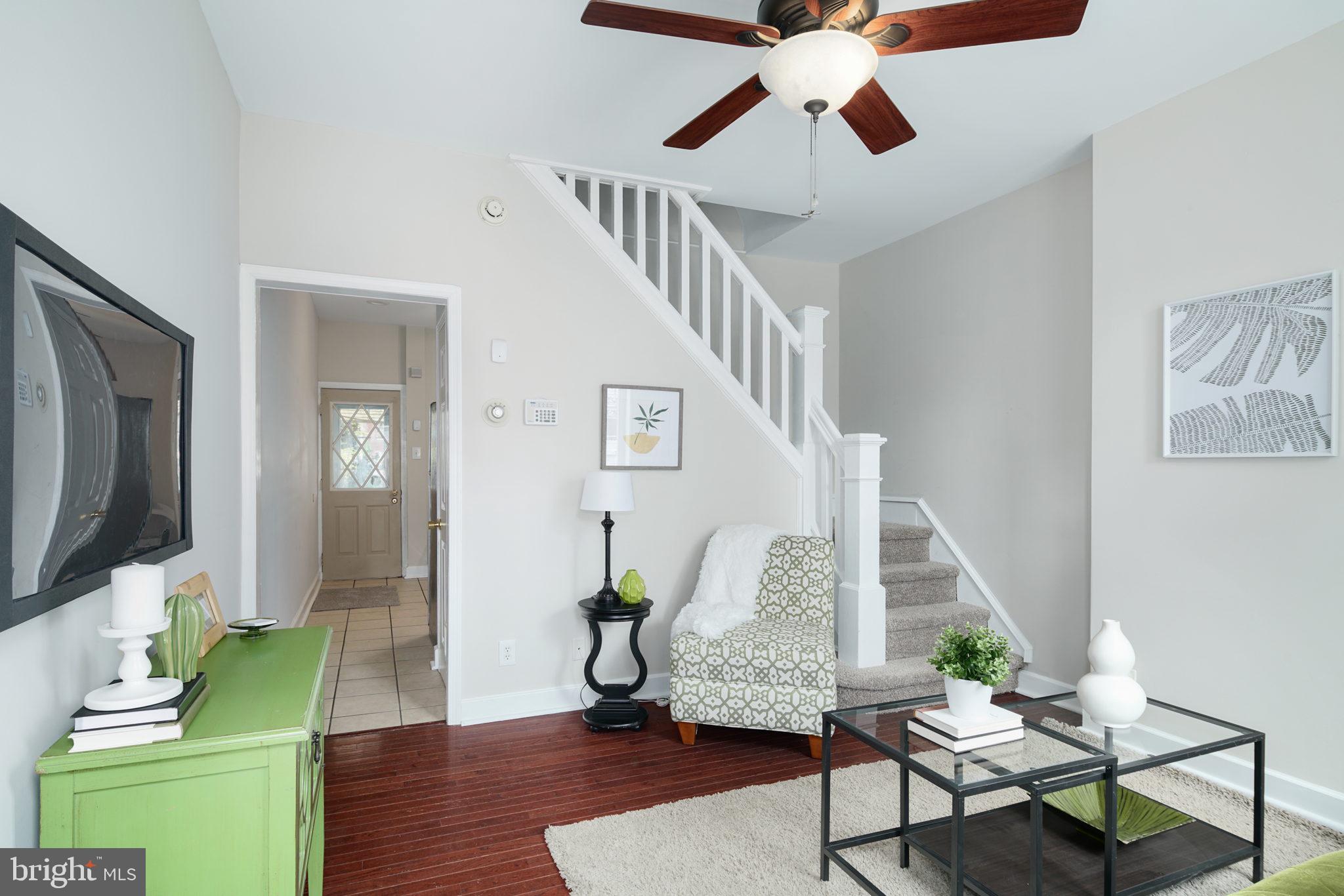 2222 East Boston Street Philadelphia, PA 19125 - Photo 1 of 17 entry and living room