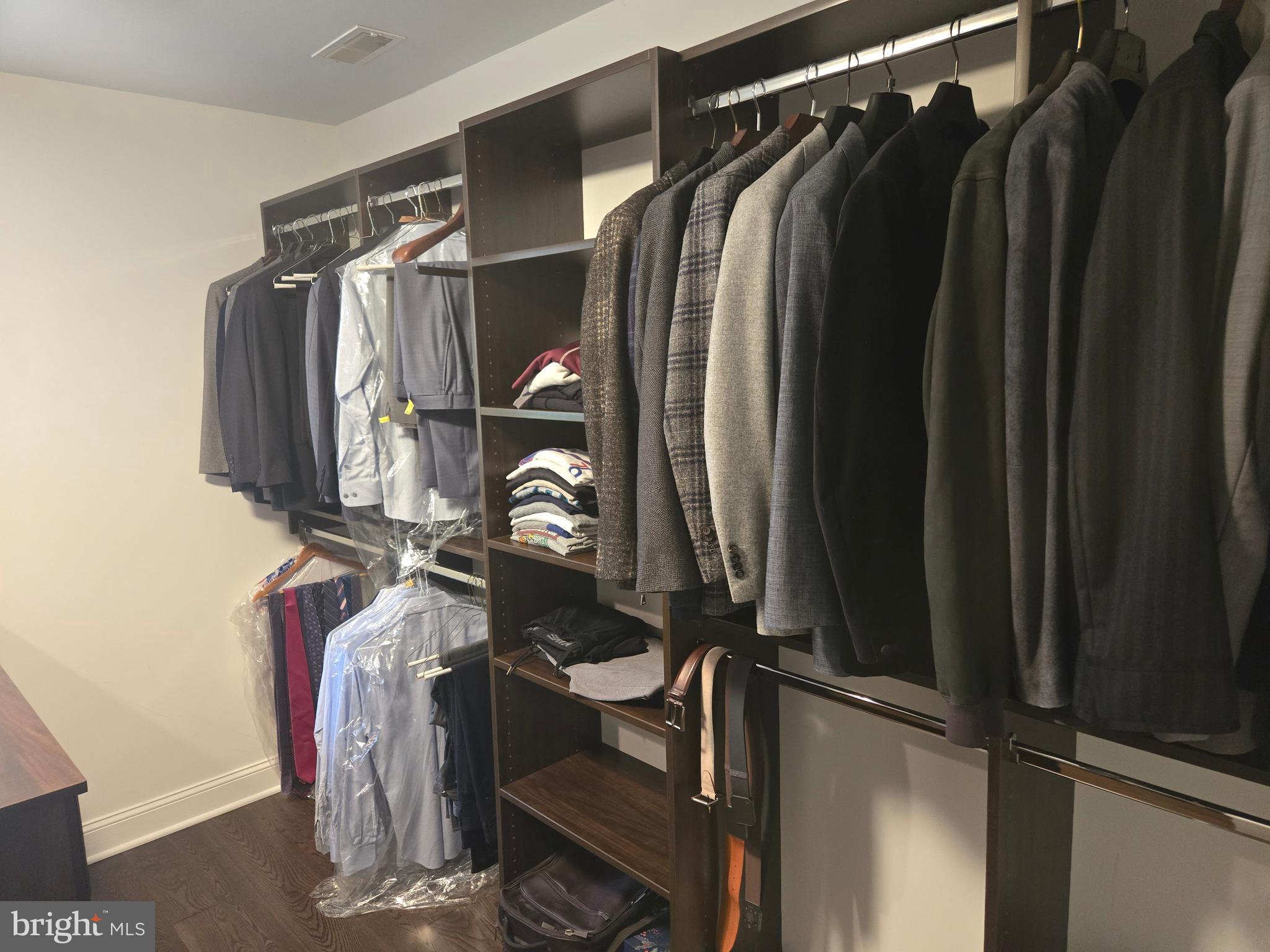 145 East Golf View Road Ardmore, PA 19003 - Photo 71 of 103 a view of walk in closet with clothes and shoes