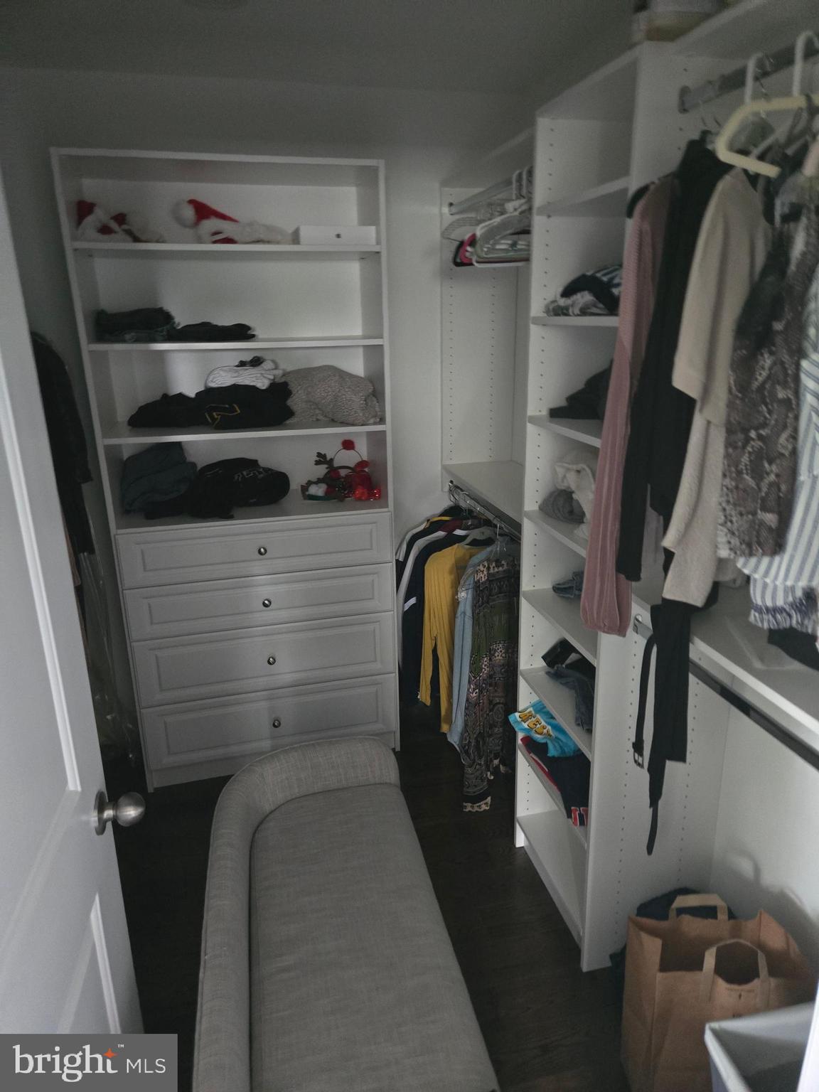 145 East Golf View Road Ardmore, PA 19003 - Photo 77 of 103 a view of walk in closet with clothes and shoes