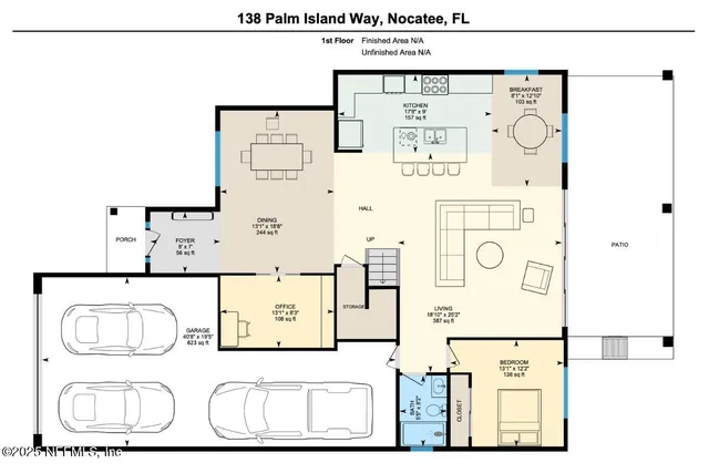 $1,100,000 | 138 Palm Island Way, Ponte Vedra, FL 32081