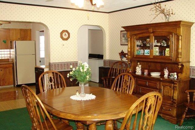 6736 Jones Road North Branch, MI 48461 - Photo 5 of 24 Dining Area leading to kitchen.j