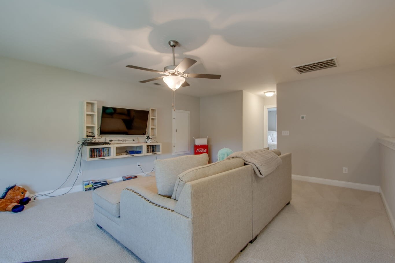 3584 Robbins Nest Road Thompson's Station, TN 37179 - Photo 34 of 43 a living room with furniture and a flat screen tv