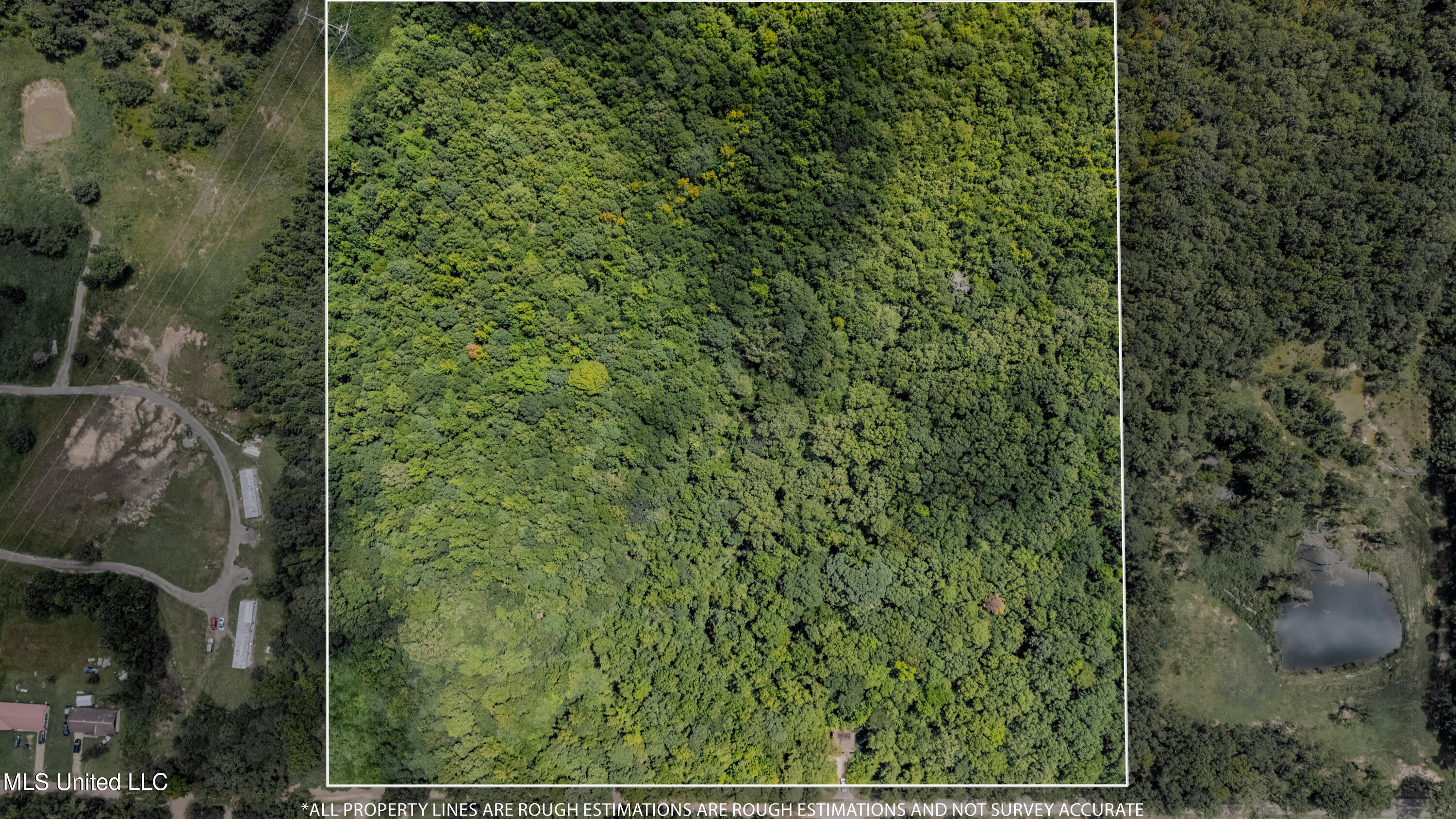 Dog Pen Road Durant, MS 39063 - Photo 2 of 50 aerial-jeremy utsey-18.87 acre durant ms