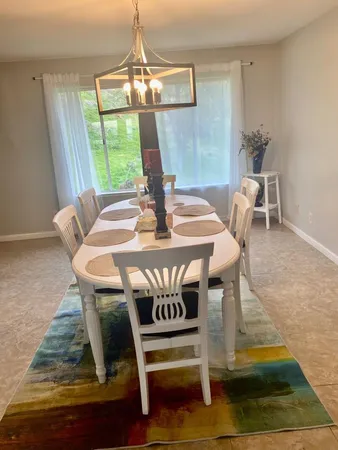 a bedroom with furniture and a couch