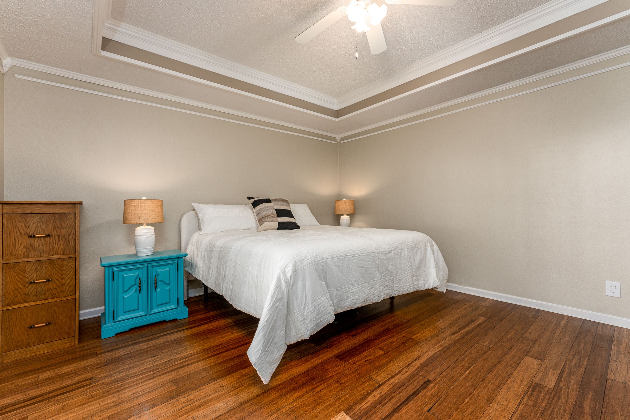 1243 Hunters Point Lane Spring Hill, TN 37174 - Photo 29 of 35 a bedroom with a bed and a dresser