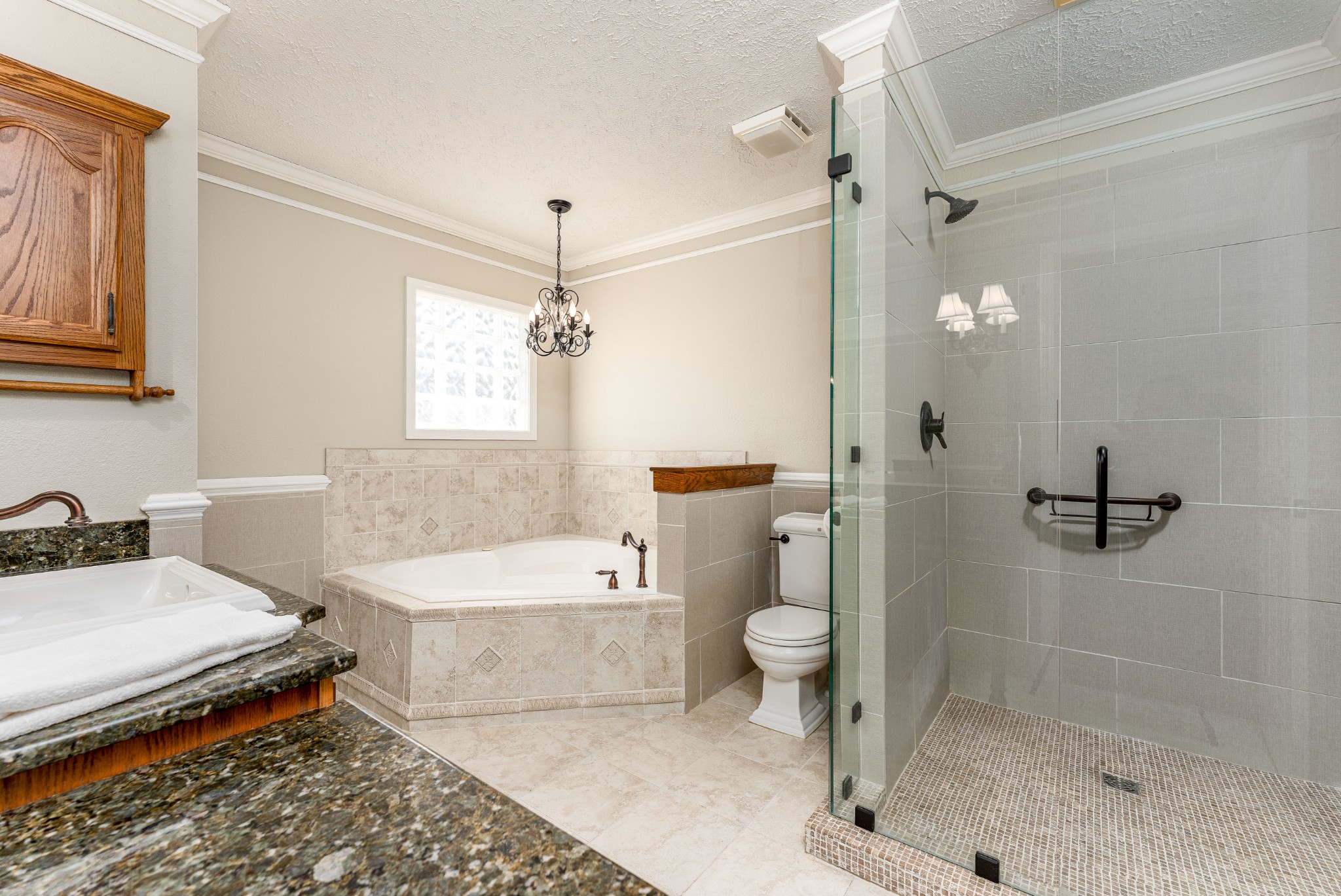 1243 Hunters Point Lane Spring Hill, TN 37174 - Photo 31 of 35 a bathroom with a sink toilet and shower