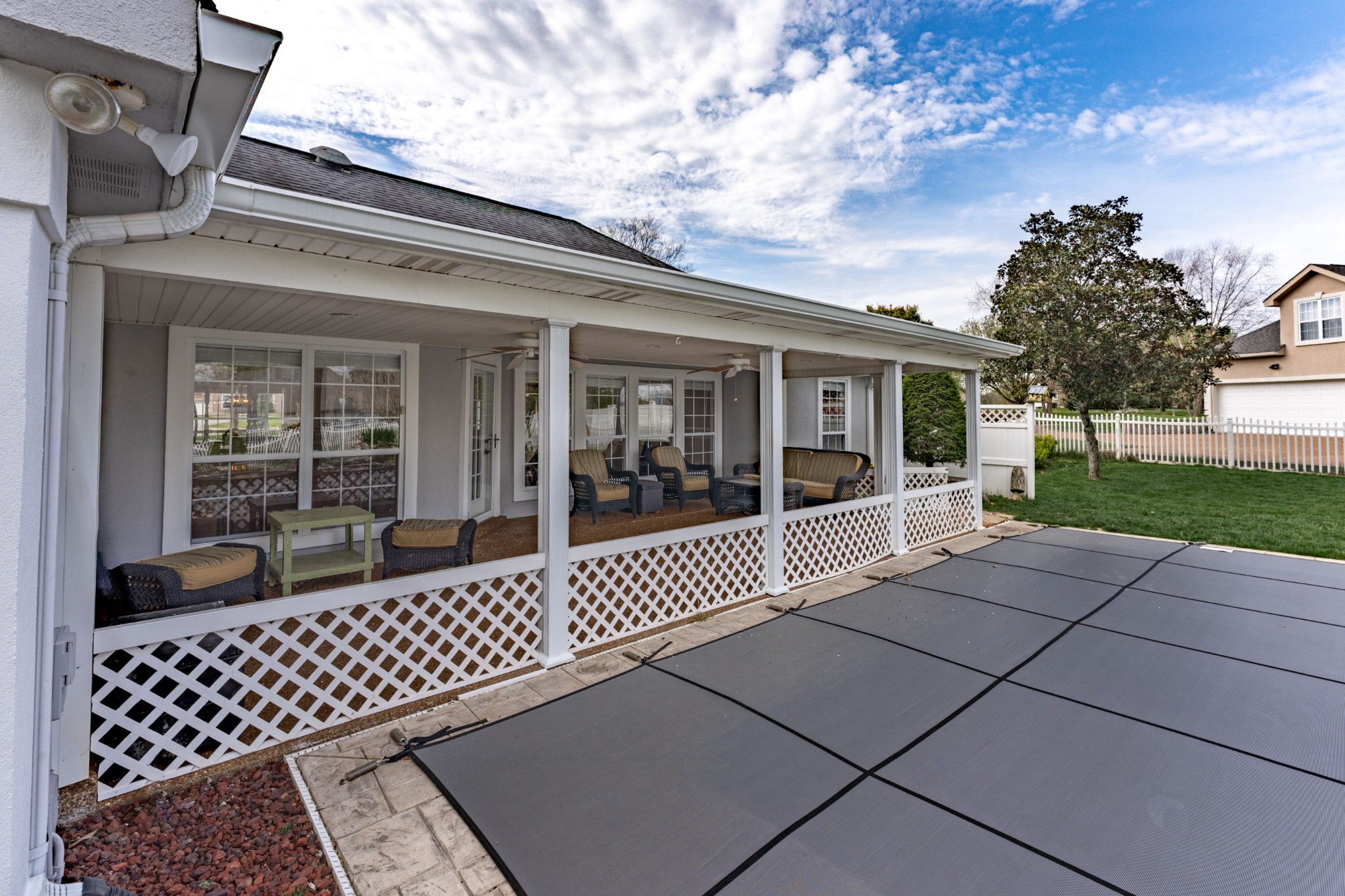 1243 Hunters Point Lane Spring Hill, TN 37174 - Photo 9 of 35 a view of a chairs and tables in the patio of the house