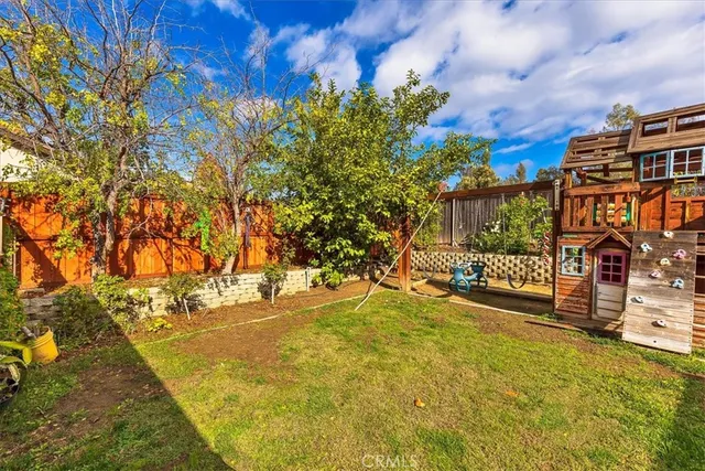a view of outdoor space with seating area