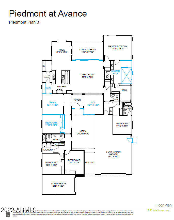 PAV 133 Floorplan