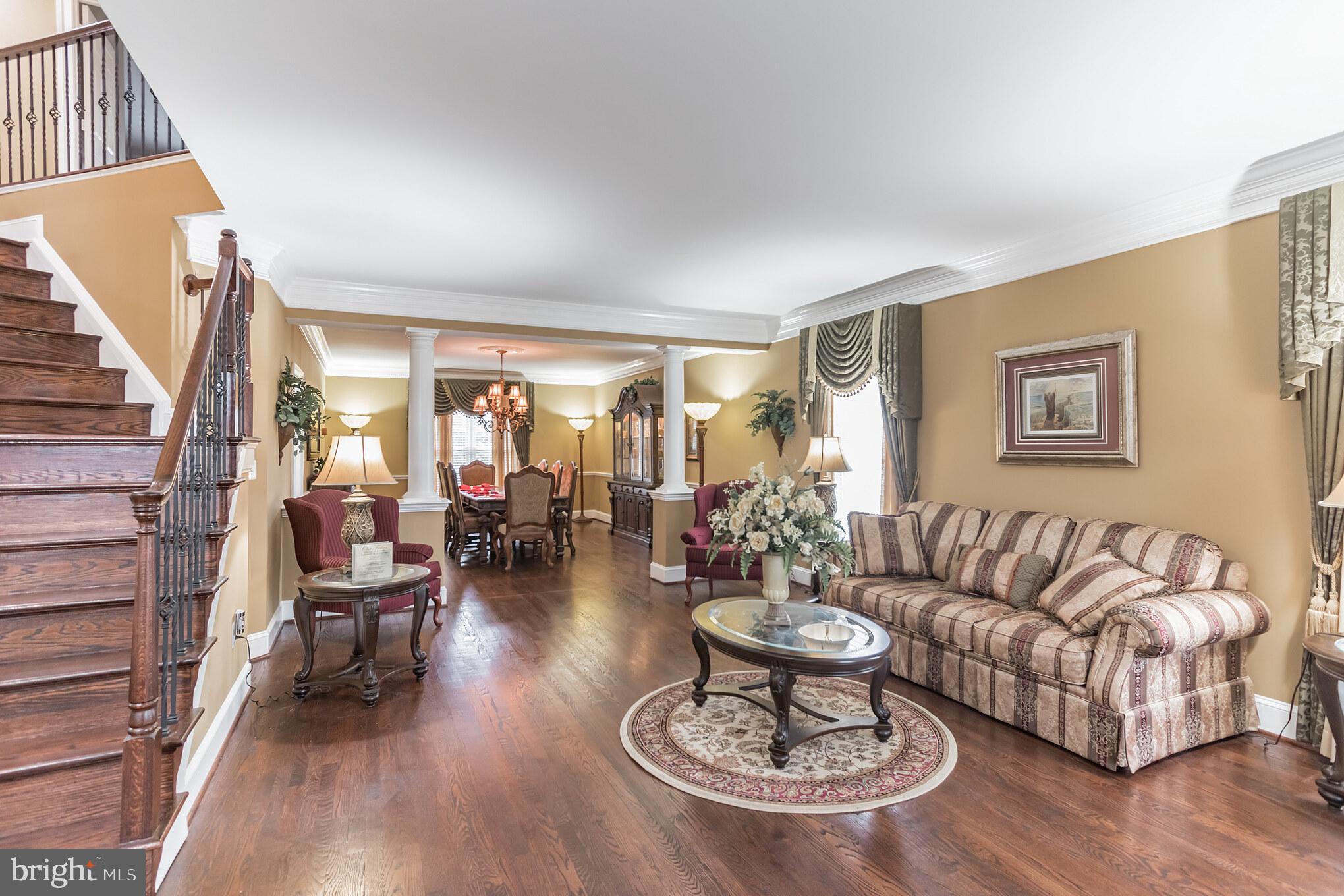 18606 Kerill Road Triangle, VA 22172 - Photo 3 of 50 Beautiful hardwood floors in formal living room